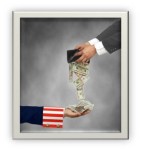 Are you pouring money into uncle sam's hand?